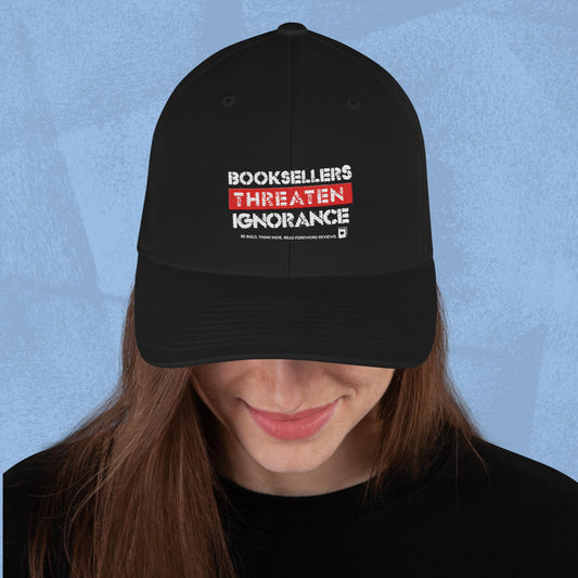 Booksellers Threaten Ignorance Hat - Black